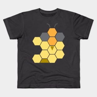 Beehive in Geometry Kids T-Shirt